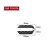 Adequado para Toyota Speedmaster 4Runner instrumento decoração lateral adesivos de fibra de carbono modificação interior do carro acessórios interiores