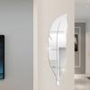Vendas Diretas da Fábrica Espelho Acrílico Adesivos de Parede Criativos em Forma de Pena Quarto Sala de Estar Entrada Parede de Fundo Pintura Decorativa Tridimensional