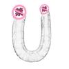 Produtos sexuais adultos Dragão de duas cabeças Lala Simulação gay de duas cabeças Dis Aparelho de masturbação vaginal anal feminina