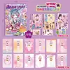 Revista de Pegatinas para Vestir a una Chica Hermosa Estilo Y2K Milenio - Set de 18 Piezas - Atuendos de Idol - Pegatinas para Diario DIY - Venta al por Mayor