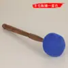 Maço para tigela tibetana budista do Nepal, Martelo de feltro de lã para tigela sonora, Maço para tigela tibetana de Xizang, Acessório de tigela lua cheia para terapia sonora profissional
