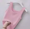 Verão fio de seda gelada regata justo sem mangas colete versátil estilo coreano roupa íntima modeladora cor sólida top camisa de base