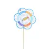 Compañero de Flor Girassol Rueda de la Fortuna Inserto de Tarjeta Decoración para Temporada de Graduación, Materiales de Empaque para Flores, Suministros para Floristería