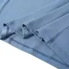 Camiseta de Manga Corta con Cuello Redondo de Color Sólido, Elástica en Cuatro Direcciones, Modelo Nuevo de Gama Alta, 220g, Paquete de 50, para Hombre, Diseño Simple con Estampado de Transferencia Térmica Antibacteriano y Tacto Frío