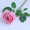 Atacado Arranjo de Flores de Casamento de Rosa Hidratante de Toque de Mão de Plástico de Alta Qualidade Presente de Dia dos Namorados Flor Falsa Flor Artificial de Pano de Seda