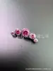 F136/G23 Aleación de Titanio Cinco Enlaces Circonio Joyería para Perforaciones Pendientes de Aleación de Titanio Clavos para Labios Clavos para Hueso de Oreja Venta al por Mayor