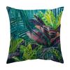 Nova fronha de almofada de planta transfronteiriça Amazon pele de pêssego estampada fronha de almofada de sofá de casa almofada de cabeceira