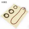 Accesorios de fondo para fotografía tapete de exhibición para mostrador expositor de aretes expositor de collares expositor de tapete de bambú Fotografía Taobao