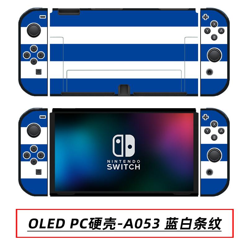 OLED PC硬壳-A053 蓝白条纹.jpg