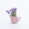 Mini Vaso Cerâmico Magnético Decorativo Criativo Transfronteiriço 3D Realista Pequeno Vaso de Flores Fofo Ímã Decorativo de Geladeira