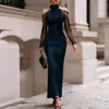 Vestido Versátil de Cintura Alta Novo da Primavera de 2026, Nicho de Luxo Leve Elegante de Alta Qualidade com Decote Halter para Noivado Banquete Vestido de Noite