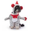Disfraz de Disfraz para Perro Mascota Ropa Cosplay Halloween Calabaza Disfraz de Pie Divertido Disfraz de Disfraz para Perro Mascota