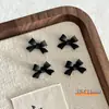 Accesorios Clásicos para Uñas Negras Tendencia Moño Estrella Explosión Moño Flotante Corbata de Moño Decoraciones para Uñas Accesorios