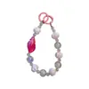 Cadena de Teléfono de Caracola con Cuentas Llavero Colgante para Funda de Teléfono Cadena de Cuerda Colgante Accesorios para Bolsos Pequeños Regalos Venta al por Mayor