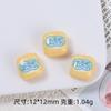 Accesorios de Resina al por Mayor Pegamento Crema Pasador Dibujos Animados DIY Hebilla para Zapato con Agujero Joyería Manicura Mini Flor Pastel Comida Juguete