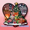Llavero Acrílico Colgante Plano 2D Zootopia Adorno de Bendición de Año Nuevo Día de San Valentín Pareja Nick y Judy