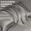 2026 Nuevas Fundas de Almohada de Seda de Hielo para Verano, un Par de Fundas de Almohada Frescas, Fundas de Almohada Pequeñas de Piel de Hielo Refrigerantes para Verano 48cmx74cm