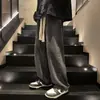 Jeans Retro 2024 para Hombre Hermosos Principios de Primavera Verano Sueltos Rectos Estilo Americano High Street Versátiles Casuales Largos Modernos