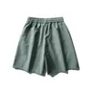 Ropa de Hombre Beijie Verano 2026 Nuevos Pantalones Cortos Casuales Holgados para Hombre Bordados Pantalones de Playa Ropa de Trabajo Pantalones de Cinco Puntos
