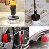 Taladro Eléctrico Cepillo Universal para Piso Cepillo Eléctrico de Limpieza Cabezal de Cepillo para Limpieza de Azulejos Baño Coche Plástico Nuevo