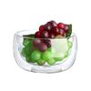 Atacado Tigela de Vidro Borossilicato Alto de Camada Dupla Utensílios de Mesa de Vidro Transparente para Uso Doméstico Iogurte Salada de Frutas Vidro Tigela de Camada Dupla