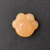 Cristal Natural Piedra Semipreciosa Cristal Alivio del Estrés Tallado Pata de Gato Linda Pata de Oso Adorno Decoración Creativa Accesorio Regalo