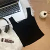 Colete quente de outono e inverno para mulheres, estilo retrô americano, simples e sexy, justo ao corpo, camisola de renda com bojos