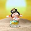 Caja ciega voladora de Guofeng Tang Niu a Dunhuang, decoración de escritorio, lugar escénico, venta caliente, pequeños adornos antiguos, tienda de fábrica