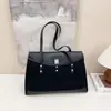 Bolso Kelly Nuevo de Gran Capacidad para Mujer Bolso Tote Versátil Retro Bolso de Oficina Moderno Portátil Bolso de Hombro Axila