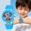 Reloj Momentum de Silicona Luminoso para Escuela Primaria Cuarzo con Manecillas Dibujos Animados Digital para Niños Suministro Transfronterizo Venta al por Mayor