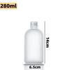 Botella de aluminio con tapa de rosca para bebidas, zumo, leche, té, botellas de vidrio transparente, subembotelladas, fabricantes al por mayor de botellas de vino de frutas