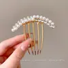 Pinza y peine de moda para mujer, una herramienta mágica para arreglar el cabello suelto, antideslizante, previene la caída del cabello, peine para flequillo, pasador, accesorio para el cabello