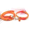 Cuerda de tracción para perro con estampado de dibujos animados Cadena para perro pequeño Cadena para perro gato Cadena para pasear perro Corgi Suministros para gatos
