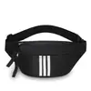 Riñonera Deportiva Casual Versátil de Moda Gran Capacidad Rayada Simple Moderna Bolso de Pecho para Exteriores Viajes Cruzado de un Solo Hombro