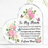 Nuevos Adornos de Manualidades Acrílicas 'Amor Nuevo' de Amazon para el Día de la Madre y Navidad, Regalos de Decoración de Escritorio