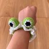 Celebrante de Internet Nuevo Hecho a Mano Puro Osito Orejas de Conejo Felpa Dibujos Animados Lazo Grande Lazo Intestinal Lindo Lindo Lindo Cuerda para el Pelo para Niña Accesorios para el Cabello