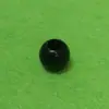 Contas de Nó de Cordão de 1cm com Furos, Contas ABS que Podem Ser Galvanizadas e Feitas com Tinta Fosca, Contas de Plástico com Furos Grandes e Pequenos
