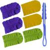 Popular Plumero Compatible con Swiffer de Amazon Removedor de Polvo 360 Grados Cubierta de Tela de Repuesto para Plumero Doble Uso Seco y Húmedo Plumero