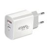 Cargador PD de calibre australiano de 45 W, adaptador PD dual de 45 W para teléfono móvil IP16X, cargador de nitruro de galio de 45 W