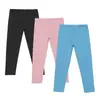 Pantalones de Seguridad para Niñas Delgados de Verano Anti-Mosquitos Niña Pequeña Color Caramelo Múltiples Piezas Leggings Seda de Leche Pantalones de Exportación