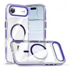 Funda Airbag Magnética para iPhone 17 Air Phone Case 16 Anti-Amarilleo Anticolisión Apple 15Pro Funda Protectora Magnética Anticaídas
