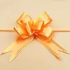 Atacado Celebração de Casamento Decoração de Natal Dupla Felicidade Flor de Puxar Laço Embalagem de Buquê de Flores Frescas Fita Média 30 Flores de Puxar