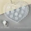 Flor de hielo para arte de uñas, molde de lirio de hielo, flor de rosa artística de silicona, tulipán tallado, flor de magnolia, molde de uñas de alta transparencia