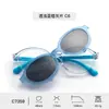Novo Modelo do Fabricante de Óculos Polarizados Infantis, Dupla Finalidade, Pode Ser Equipado com Lentes de Grau, Armação Oval para Mulheres, Óculos Anti-Luz Azul para Homens, Atacado