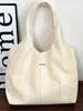 Shuai Mijia 2026 Verão Nova Bolsa de Mão Listrada Estilo Ins Simples e Estilosa Bolsa Tote Portátil para Lancheira para Mulheres