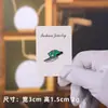 Insignias Metálicas Lindas de Dibujos Animados Estilo Japonés Transfronterizas Serie de Animales y Frutas Pines Esmaltados Frescos y Coloridos Accesorios