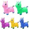 Música pintada cavalo de salto elfo cavalo de brinquedo de uma pessoa cavalo de brinquedo pvc tamanho grande crianças extra engrossado cavalo inflável