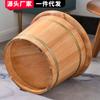 Cubo para Pedicura para Uso en Casa, Cubo de Madera Maciza para Pedicura, Cubo de Madera para Remojar los Pies, Palangana Especial de Madera para Lavar los Pies, Venta al por Mayor de Fabricante Cuentas de Masaje