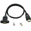 Cable de Extensión HDMI Versión 2.0 con Orejas HDMI Macho a Hembra con Orejas Cable de Extensión 19+14K*2K Cable HDMI