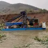 Draga para Minería de Oro Tipo Cubo Cadena Draga para Minería de Oro Draga de Río Embarcación para Minería de Oro Qingzhou